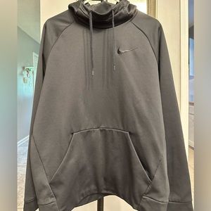 Good Condition— Black Nike Dri-Fit Hoodie size Large